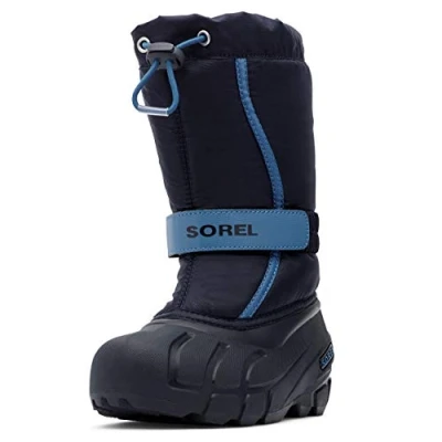 Abbildung von Sorel KIDS FLURRY Schneestiefel für Unisex Kinder, Blau (Collegiate Navy x Atmosphere) Youth, 39 EU