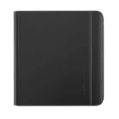 Abbildung von Kobo Libra Colour SleepCover Case Schwarz Notebook Sleep/Wake Technology Eingebauter 2 Wege Ständer Vegan Leder kompatibel mit 7 Zoll Color eReader