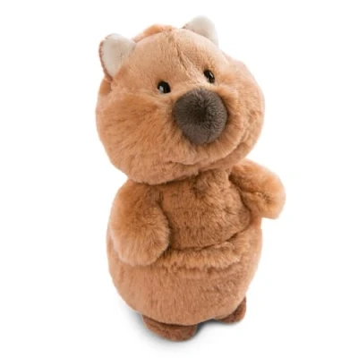 Abbildung von NICI Kuscheltier Quokka Mola 22cm braun Stofftier aus weichem Plüsch, niedliches Plüschtier zum Kuscheln und Spielen, für Kinder &amp; Erwachsene tolle Geschenkidee 49818