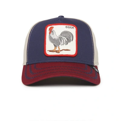 Abbildung von Goorin Bros. Trucker Cap All American Rooster 100 Navy Rot, Size:OneSize