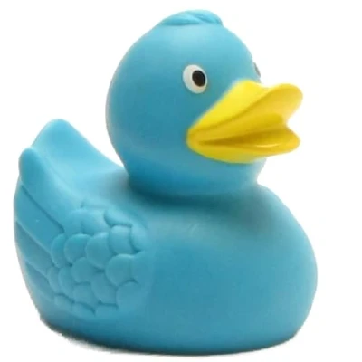 Abbildung von Badeente Emily hellblau