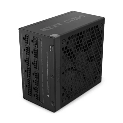 Abbildung von NZXT C1200 Gold ATX 3.1 Vollständig modulares, geräuscharmes PC Gaming Netzteil 1200 Watt 80 PLUS 12V 2x6 Anschluss Zero Fan Modus 100 % japanische Kondensatoren Schwarz