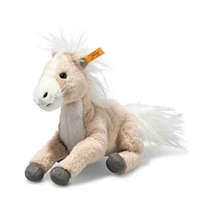 Abbildung von Steiff 074349 Soft Cuddly Friends Gola Floppy Horse, White, 18 cm