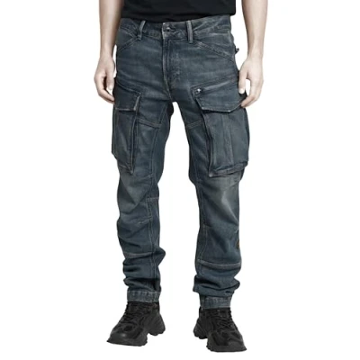 Abbildung von G Star Herren Rovic Zip 3D Regular Tapered Denim Jeans, Blau (Worn in Glace D23077 D775 H139), 33W / 34L