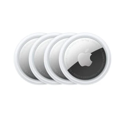 Abbildung von Apple Airtag 4 PACK Techaccessoires, Größe: One Size, Silver