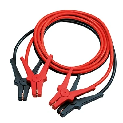 Abbildung von AEG Automotive 97204 Starthilfekabel SK 25 &quot;Alu Tec&quot;, für 12 Volt und 24 Volt, in Aufbewahrungstasche, 2 x 3,5m, DIN 72553
