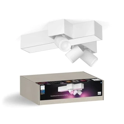Abbildung von Philips Hue LED Strahler Centris Cross, weiß, 3 flg. RGB CCT