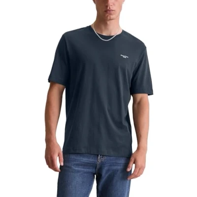 Abbildung von Marc O&#039;Polo Herren B61202151060 T Shirt, Navy Teal, XL EU