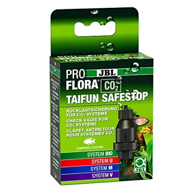 Abbildung von JBL PROFLORA CO2 TAIFUN SAFESTOP, Wasserrücklaufsicherung Für Anlagen, 4/6 mm Schlauchdurchmesser