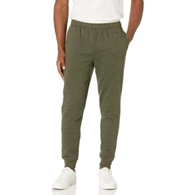 Abbildung von Amazon Essentials Herren Fleecejogginghose, Olivgrün, M