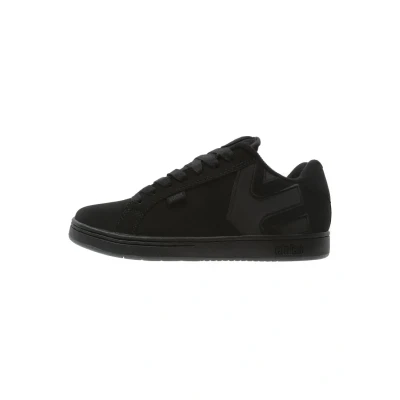 Abbildung von Etnies Fader Skateschuh, Größe: 41, Black dirty wash Leder und lederimitat