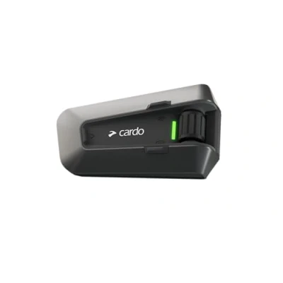 Abbildung von Cardo PACKTALK Edge Motorrad Bluetooth Kommunikationssystem Headset Gegensprechanlage Einzelpackung Black