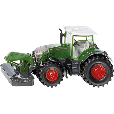 Abbildung von siku 2000, Fendt 942 Vario mit Frontmähwerk, Metall/Kunststoff, 1:50, Grün, Mähwerk und Kabine zum Abnehmen, Anhängerkupplung