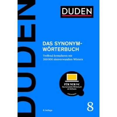 Abbildung von Duden Das Synonymwörterbuch: Treffend formulieren mit 300000 sinnverwandten Wörtern (Duden Deutsche Sprache in 12 Bänden)