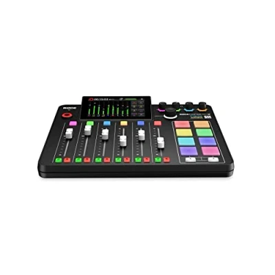 Abbildung von RØDE RØDECaster Pro II Alles in 1 Produktionslösung für Podcasting, Streaming, Musikproduktion und Inhaltserstellung, Black