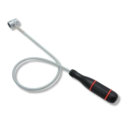 Abbildung von FAMEX 15104 Magnetheber Magnetstabgreifer Extra lang 100 cm Tragkraft 700 g schlanker Magnetkopf 6,5 mm mit Schwanenhals flexibel biegsam