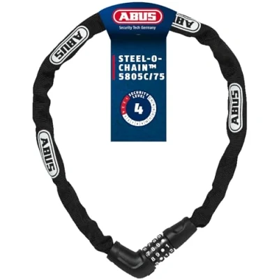 Abbildung von ABUS 71206 Fahrradschloss, Nero, 75 cm
