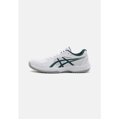 Abbildung von Asics Court Slide 4 Multicourt Tennisschuh, Herren, Größe: 46, White/saxon green Schuhe