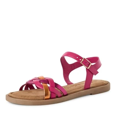 Abbildung von Tamaris Sandalette Damen Flach pink,EU 39