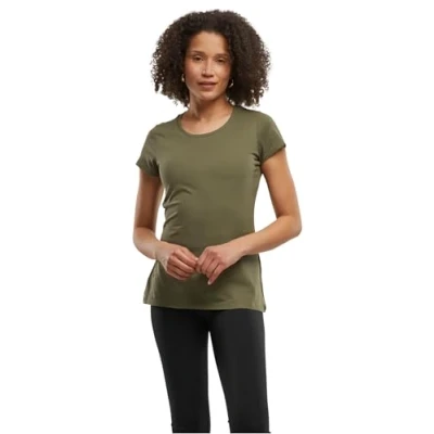 Abbildung von Build Your Brand Damen BB012 Ladies Basic Tee T Shirt, Olive, XXL
