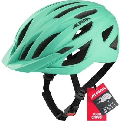 Abbildung von ALPINA Parana Leichter, Individuell Anpassbarer Touren Fahrradhelm Mit Fliegennetz Für Erwachsene, Turqouise matt, M (55 59 cm)