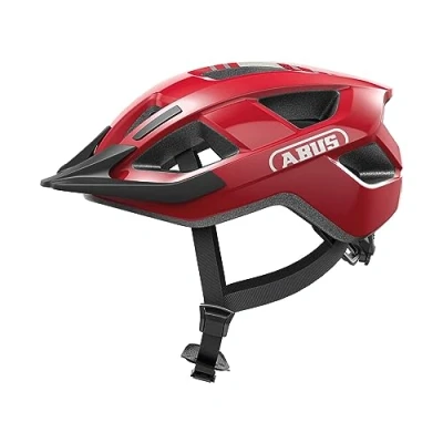 Abbildung von ABUS Fahrradhelm Aduro 3.0 Sportiver City Helm in stilvollem Design für alltägliche und sportliche Touren Damen Herren Rot, Größe M