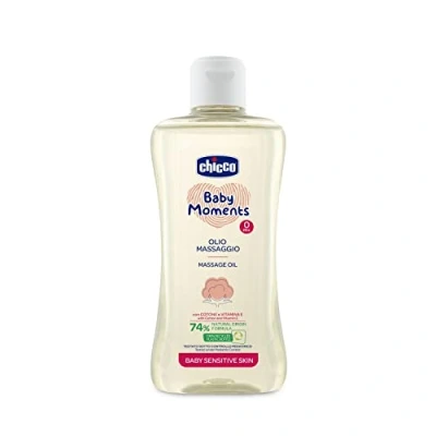 Abbildung von Chicco BABY SENSITIVE SKIN MASSAGEÖL, 200 ml, 0M+