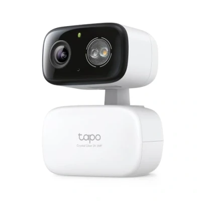 Abbildung von Tapo C216 Mini Überwachungskamera mit Aufzeichnung, 2K 3MP, 360 Abdeckung für Innen und Außenbereich, KI Erkennung Benachrichtigungen, microSD Karte bis 512 GB, 105,3 x 77,8 69,8 mm