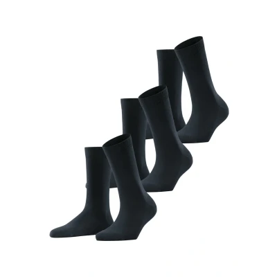 Abbildung von Falke Family 3PACK Everyday Casual Socken, Damen, Größe: 35 38, Dark navy