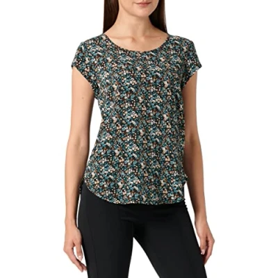 Abbildung von ONLY Damen ONLVIC SS AOP TOP NOOS PTM T Shirt, Balsam Green/AOP:Fall Ditsy, 40