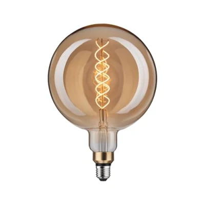 Abbildung von Paulmann 28868 LED Lampe 1879 BigGlobe Filament Warmweiß 400lm 7 Watt dimmbar Gold Vintage 1800 K E27 Leuchtmittel