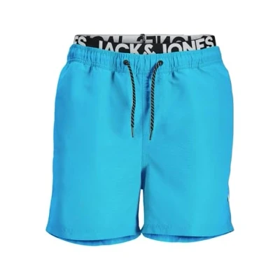 Abbildung von JACK &amp; JONES Herren JPSTARUBA JJSWIMSHORTS AKM DB, Malibu Blue, S