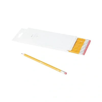 Abbildung von Amazon Basics Graphit Bleistifte, HB, in Schachtel, Packung mit 12 Stück, Schwarz