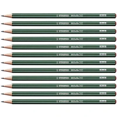 Abbildung von Bleistift STABILO Othello 12er Pack Härtegrad F