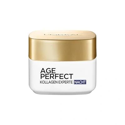Abbildung von L&#039;Oréal Paris Skin AGE Perfect Antiaging Cream Night Antiaging, Damen, Größe: 50 ml,