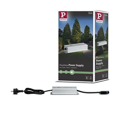 Abbildung von Paulmann 988.50 Outdoor Plug &amp; Shine Power Supply IP44 230/24V DC 150W 98850 Trafo Transformator Aussenleuchten