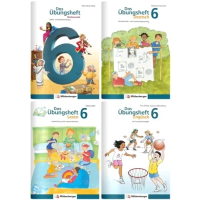 Abbildung von Sicher ins 7. Schuljahr Paket: Rechnen Schreiben Lesen Grammatik Englisch · Klasse 6: Wichtige Grundlagen des Stoffs der 6. wiederholen, um gut zu starten.
