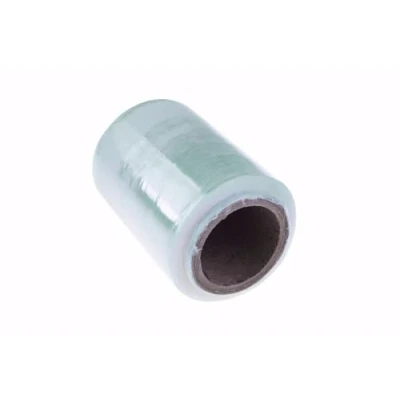 Abbildung von OFFICE PRODUCTS Stretchfolie Transparent folie 1 kleine Rolle/Handstretchfolie / 90m 10cm 0,25kg netto 23my Hand Umzugfolie/Stretchfolienrolle/Wickelfolie Packfolie und Umzug/Verpackungsfolie
