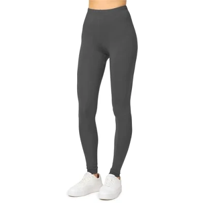 Abbildung von Merry Style Damen Lange Leggings aus Viskose MS10 143 (Graphite, 4XL)