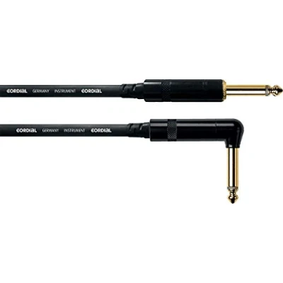 Abbildung von CORDIAL Kabel Gitarre Jack recht/abgewinkelt 3 m INSTRUMENT Essentials