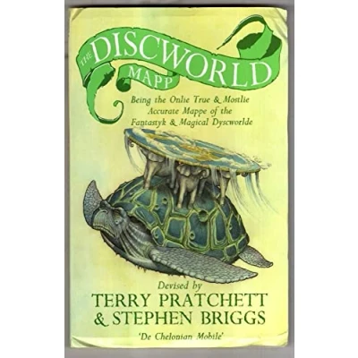 Abbildung von the Discworld Mapp: Sir Terry Pratchett’s much loved Discworld, mapped for very first time