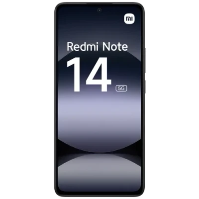 Abbildung von Xiaomi Redmi Note 14 5G Smartphone, 8 + 256GB, Black, 108MP AI Kamerasystem, 5110mAh Akku, 120Hz Augenschutzdisplay, Funktionen (kein Ladegerät enthalten)