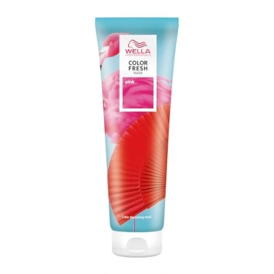 Abbildung von Wella Color Fresh Mask Pink Farbauffrischende Haarmaske, Haartönung &amp; Haar Glossing von Haarfarbe 150 ml