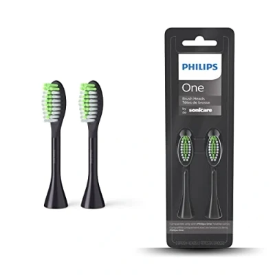 Abbildung von Philips One Bürstenköpfe für die elektrische Zahnbürste, Zweierpack, (Modell: BH1022/06)