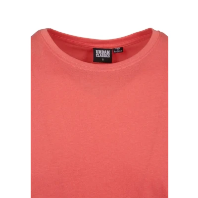 Abbildung von Urban Classics Shaped LONG Tshirt basic, Herren, Größe: XXL, Coral