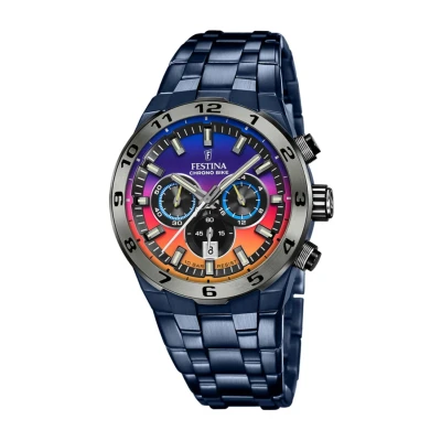 Abbildung von Festina Uhr Für Herren F20709/1 Special Editions Blau Edelstahl Case BlauEdelstahl Band