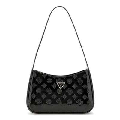Abbildung von Guess Arnela TOP ZIP Shoulder BAG Handtasche, Damen, Größe: One Size, Black logo