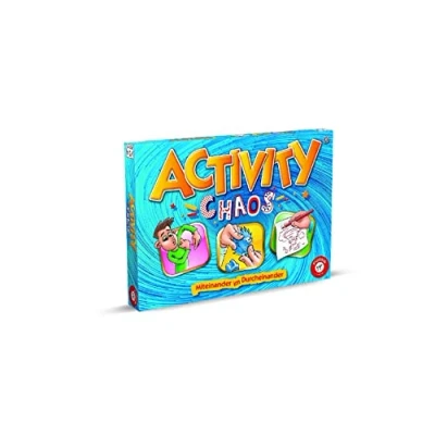 Abbildung von Piatnik 6670 Chaos 660 Neue Begriffe Familien Partyspiel Activity, Spieleklassiker Zuwachs Gleichzeitiges Darstellen &amp; Erraten Pantomime, Zeichnen, Kneten sind gefragt ab 12
