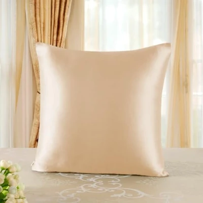 Abbildung von Townssilk 19 Momme 100% Seide Kissenbezug 1 Stück 65x65cm Gold