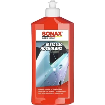 Abbildung von SONAX MetallicHochglanz (500 ml) spezielle Politur für alle Metalliclacke Art Nr. 03172000